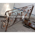 modern outdoor wrought iron staircase handrail design